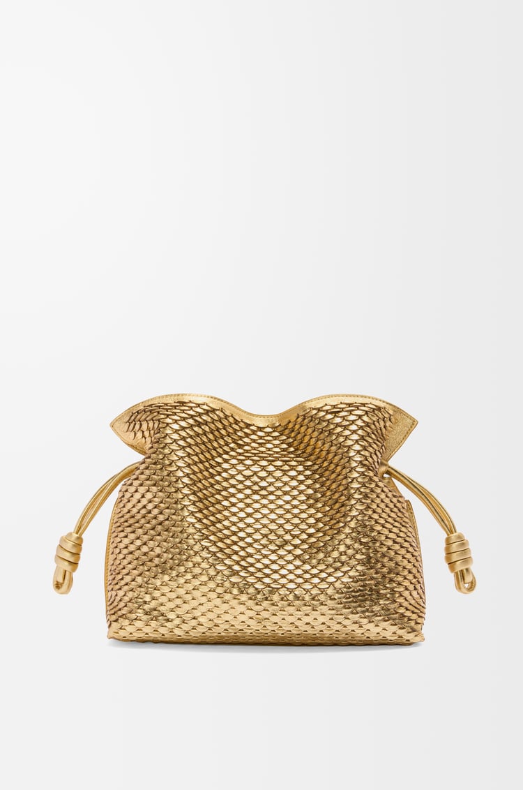 Loewe Medium Flamenco clutch in laminated lambskin 1 Colours