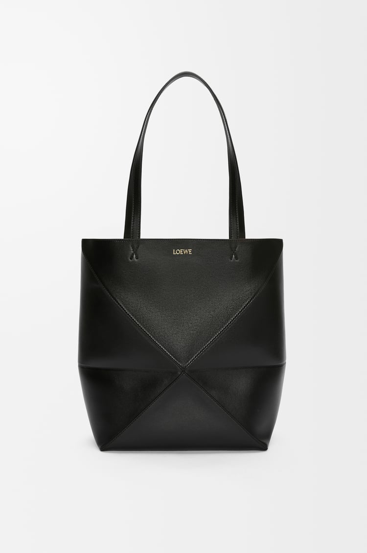 Loewe Medium Puzzle Fold tote in shiny calfskin 9 Colours