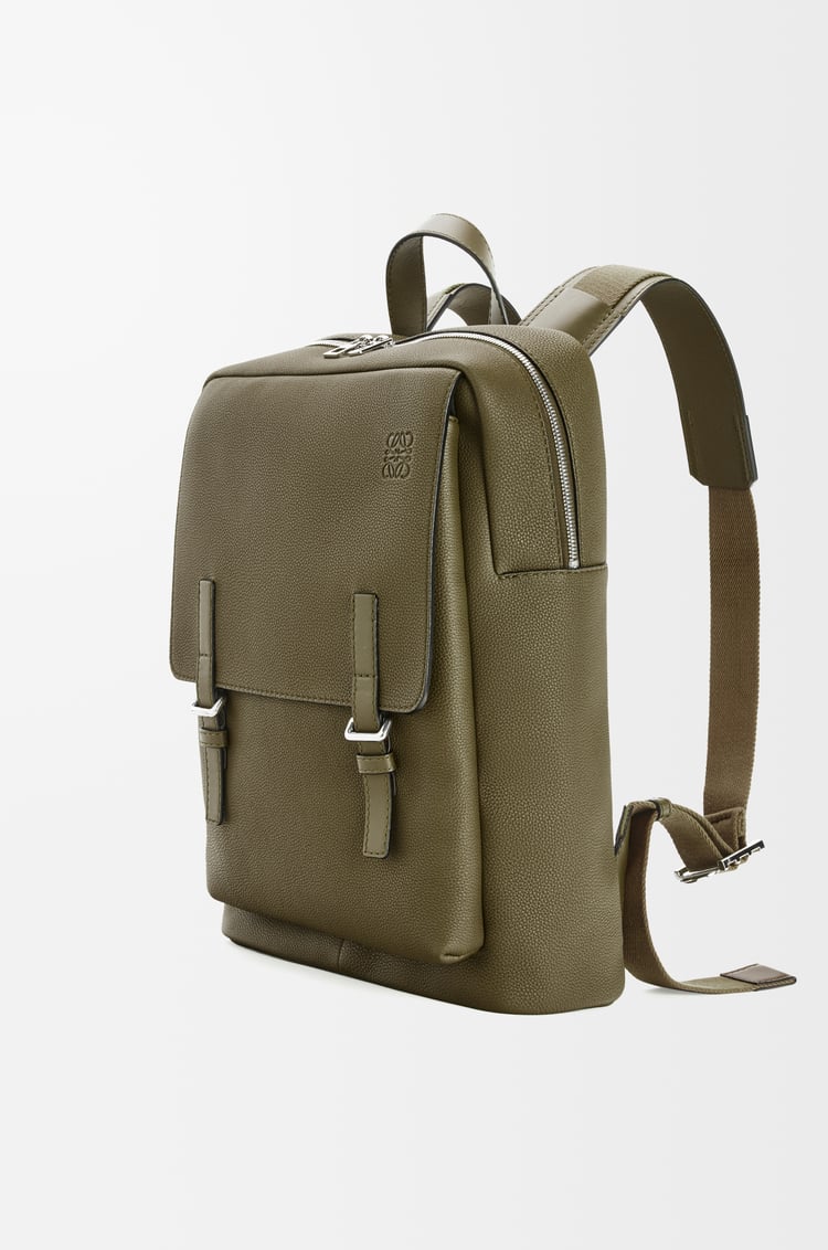 Loewe Military Backpack In Soft Grained Calfskin 3 Colours