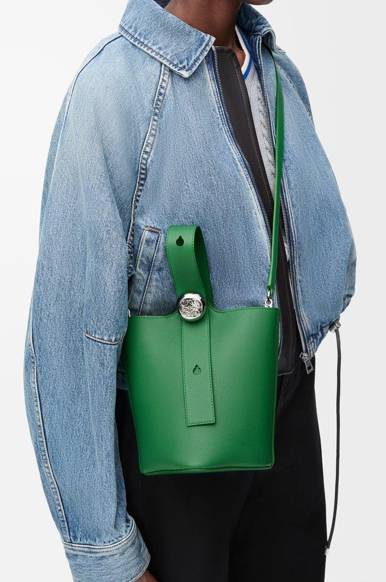 Loewe Mini Pebble Bucket In Soft Grained Calfskin 1 Colours