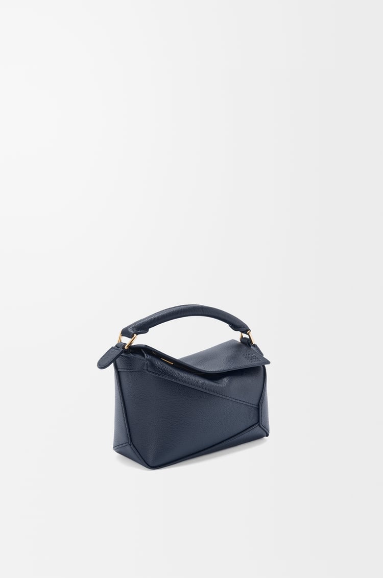 Loewe Mini Puzzle Bag In Soft Grained Calfskin 2 Colours