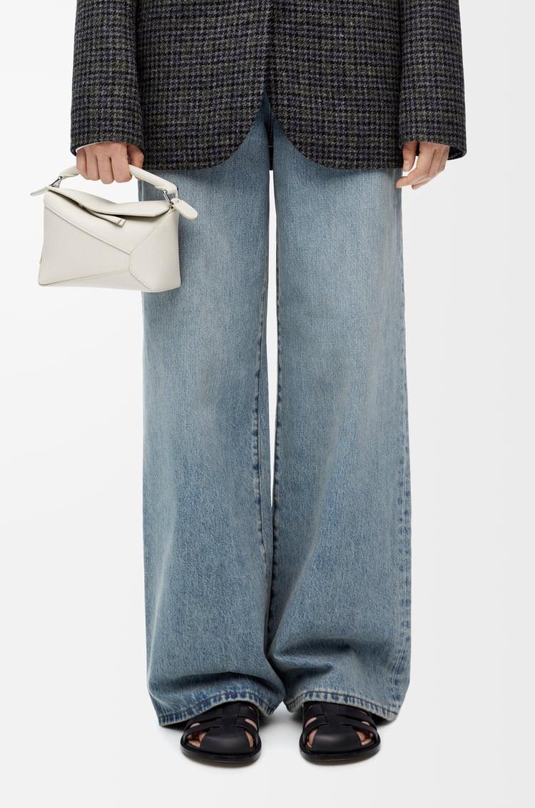 Loewe Mini Puzzle Bag In Soft Grained Calfskin 5 Colours