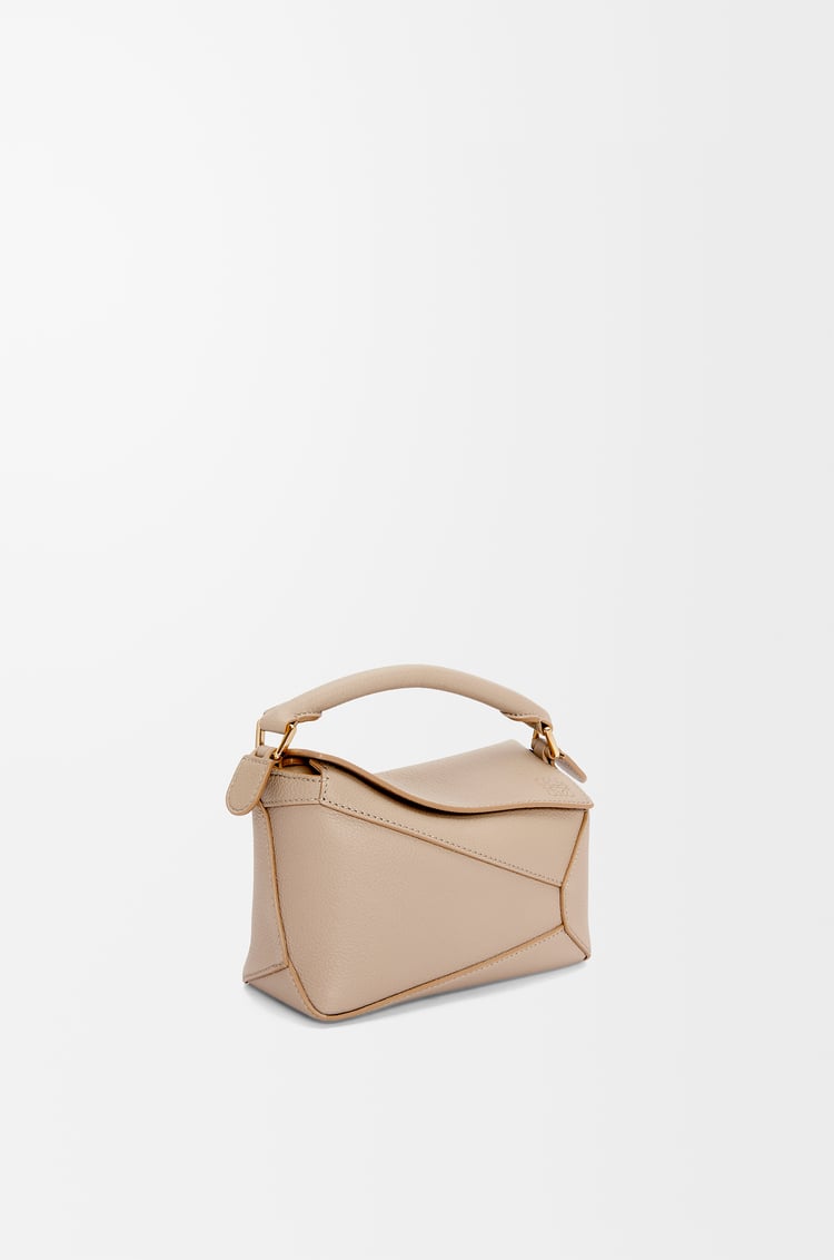 Loewe Mini Puzzle Bag In Soft Grained Calfskin 5 Colours
