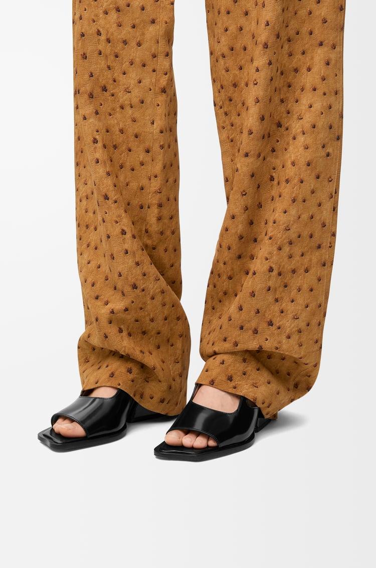 Loewe Onda Open-toe Mule In Brushed Calfskin 1 Colours