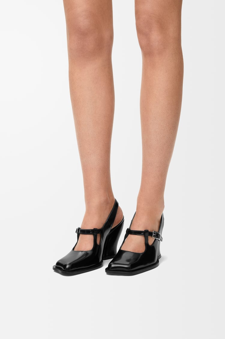 Loewe Onda Slingback Pump In Brushed Calfskin 2 Colours