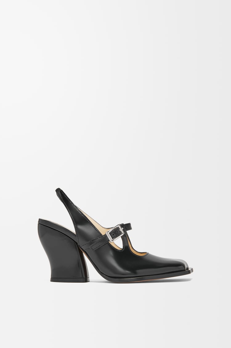 Loewe Onda slingback pump in brushed calfskin 2 Colours
