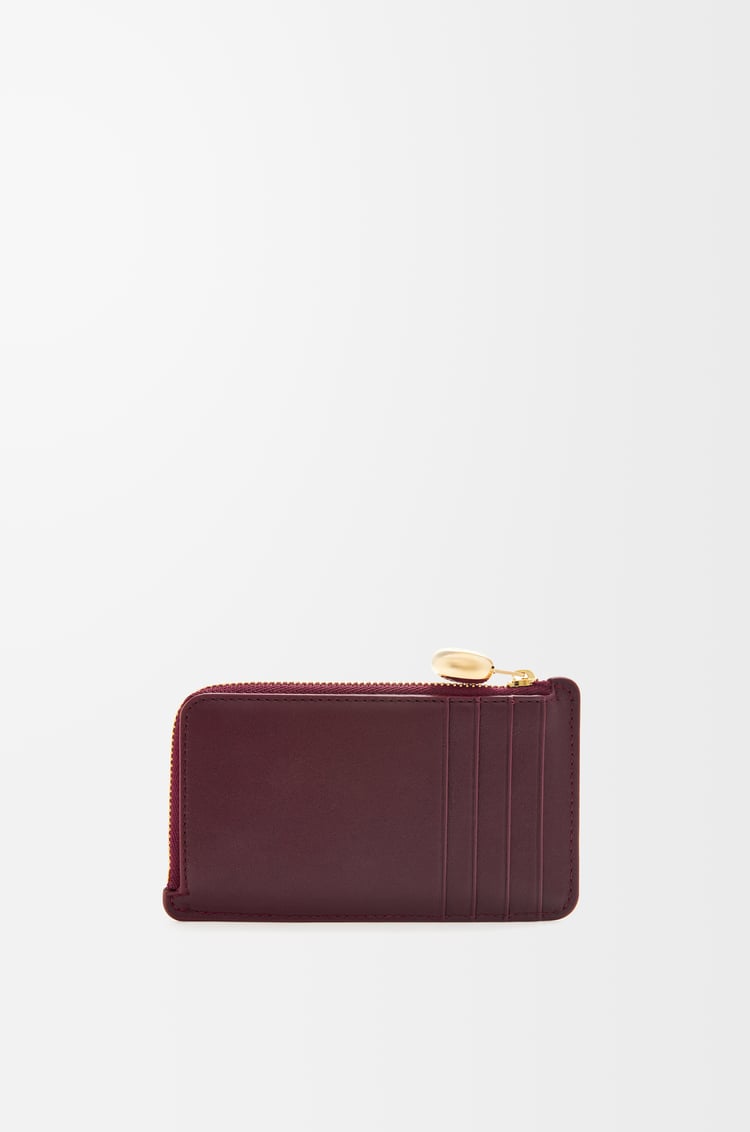 Loewe Pebble Coin Cardholder In Shiny Nappa Calfskin 10 Colours