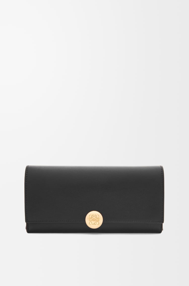 Loewe Pebble continental wallet in shiny nappa calfskin 5 Colours