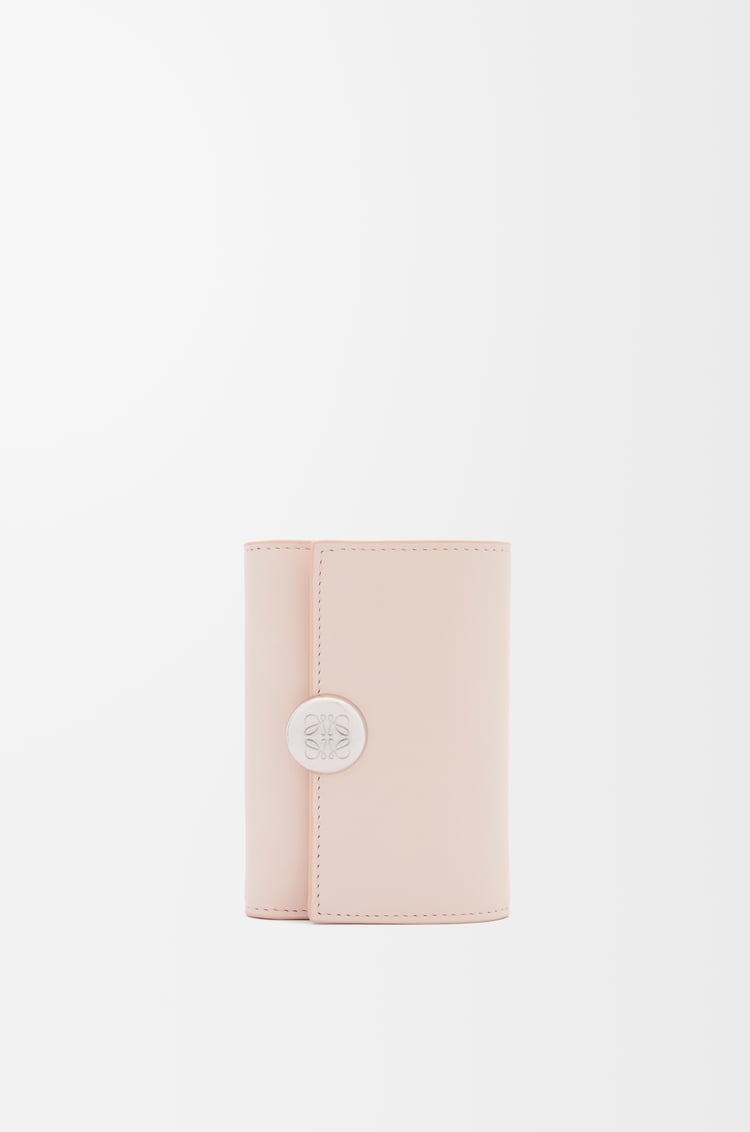 Loewe Pebble small vertical wallet in shiny nappa calfskin 9 Colours