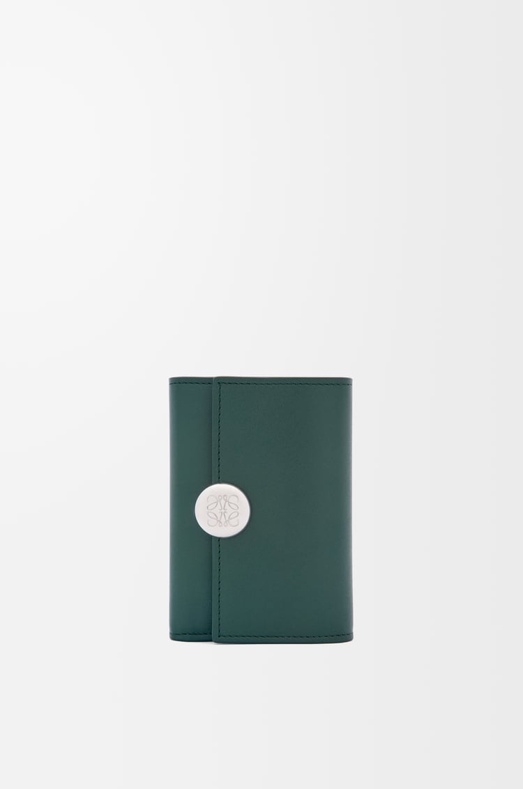 Loewe Pebble small vertical wallet in shiny nappa calfskin 9 Colours