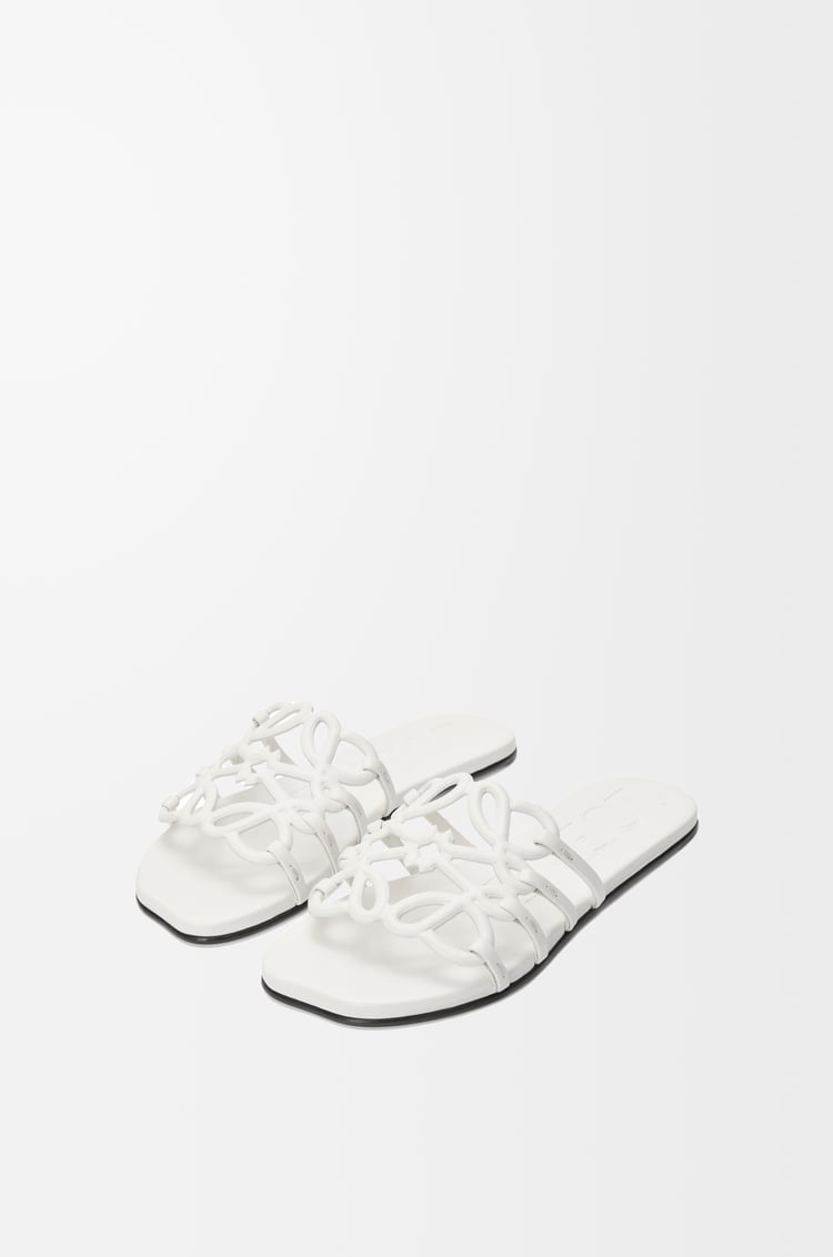 Loewe Petal Anagram Slide In Soft Calfskin 3 Colours