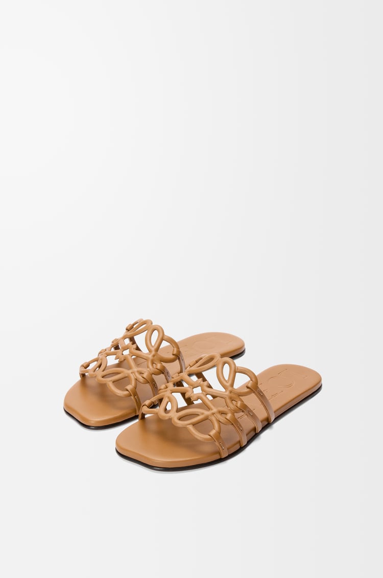Loewe Petal Anagram Slide In Soft Calfskin 3 Colours