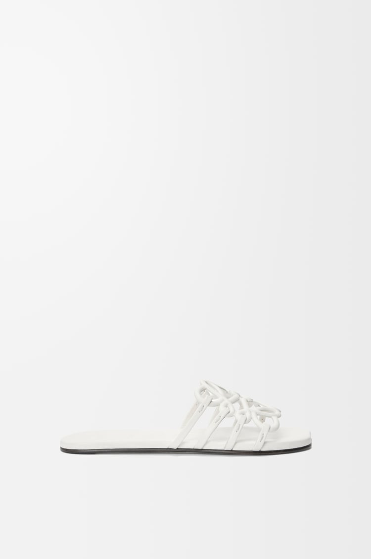 Loewe Petal Anagram slide in soft calfskin 3 Colours