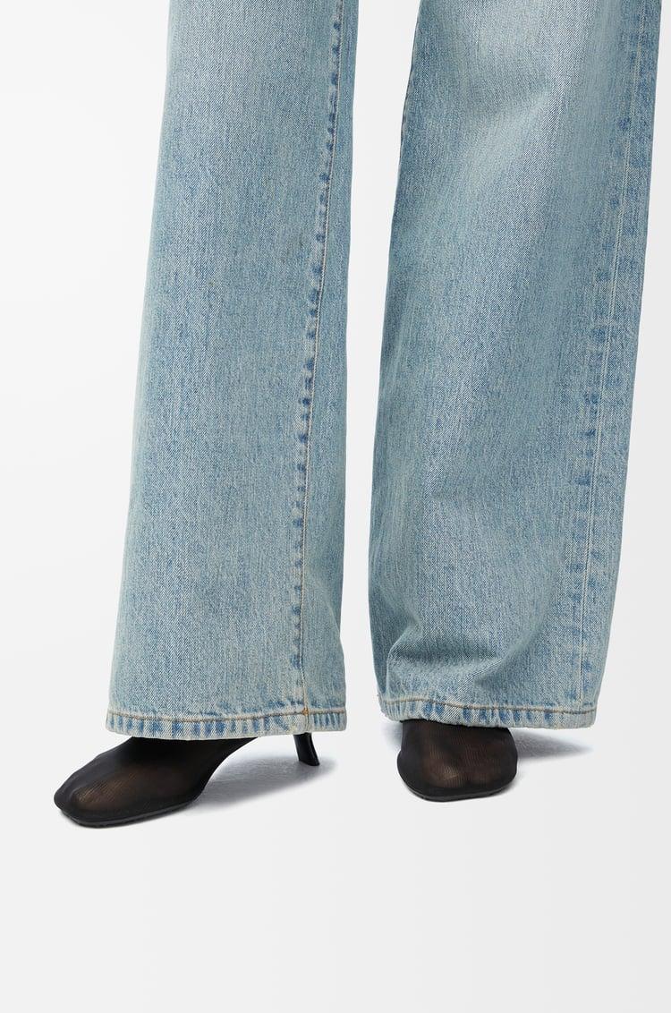 Loewe Petal Slingback Heel Sandal In Mesh 3 Colours