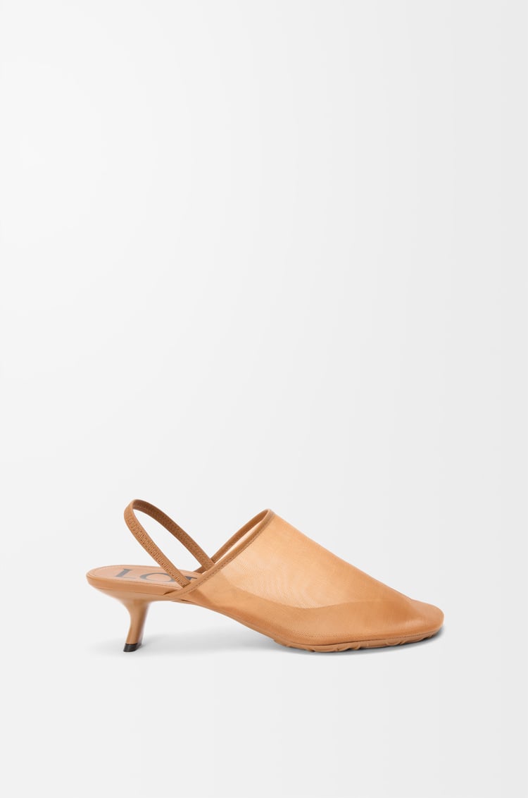 Loewe Petal slingback heel sandal in mesh 3 Colours