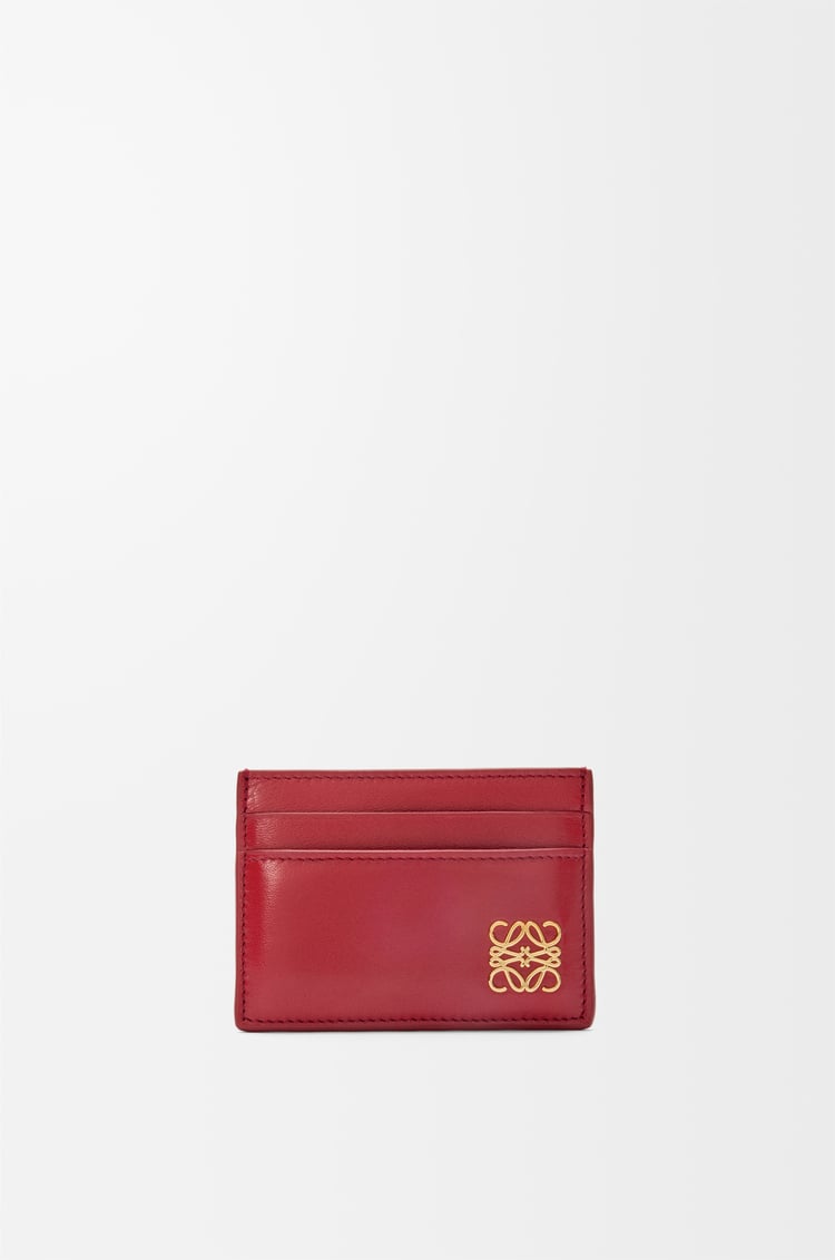Loewe Puffer Anagram plain cardholder in shiny nappa calfskin 3 Colours