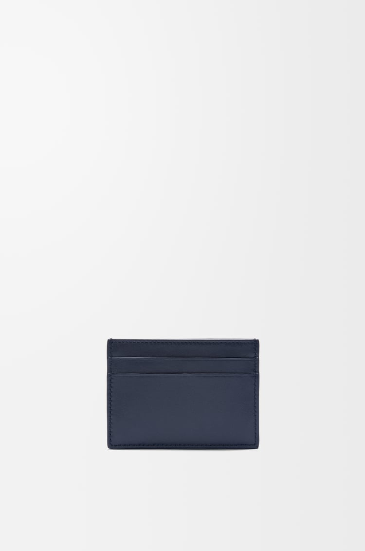 Loewe Puffer Anagram Plain Cardholder In Shiny Nappa Calfskin 3 Colours