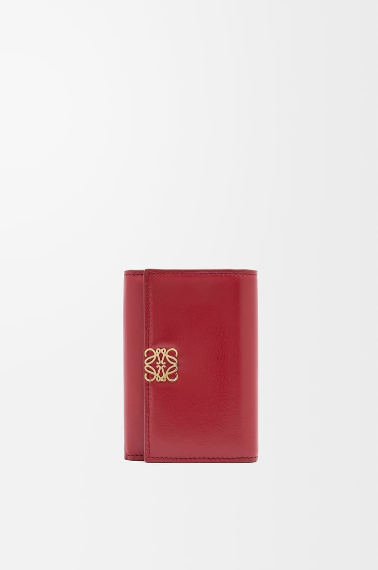 Loewe Puffer Anagram small vertical wallet in shiny nappa calfskin 5 Colours