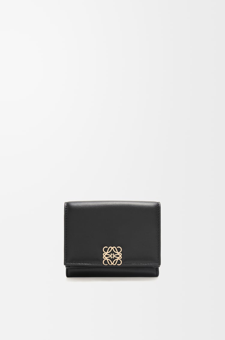 Loewe Puffer Anagram trifold wallet in shiny nappa calfskin 5 Colours