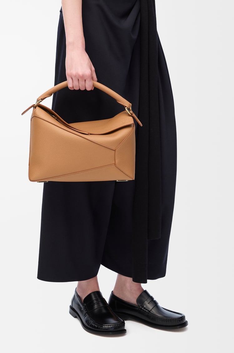 Loewe Puzzle Bag In Soft Grained Calfskin 2 Colours