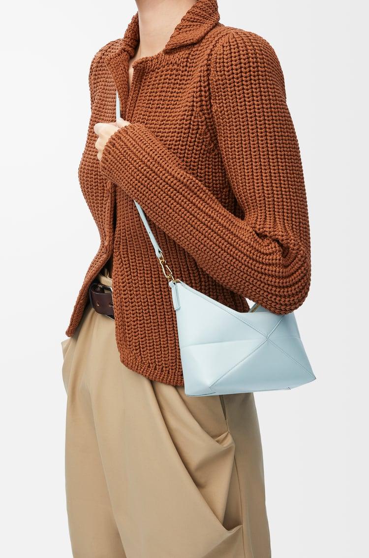 Loewe Puzzle Fold Pouch In Shiny Nappa Calfskin 8 Colours