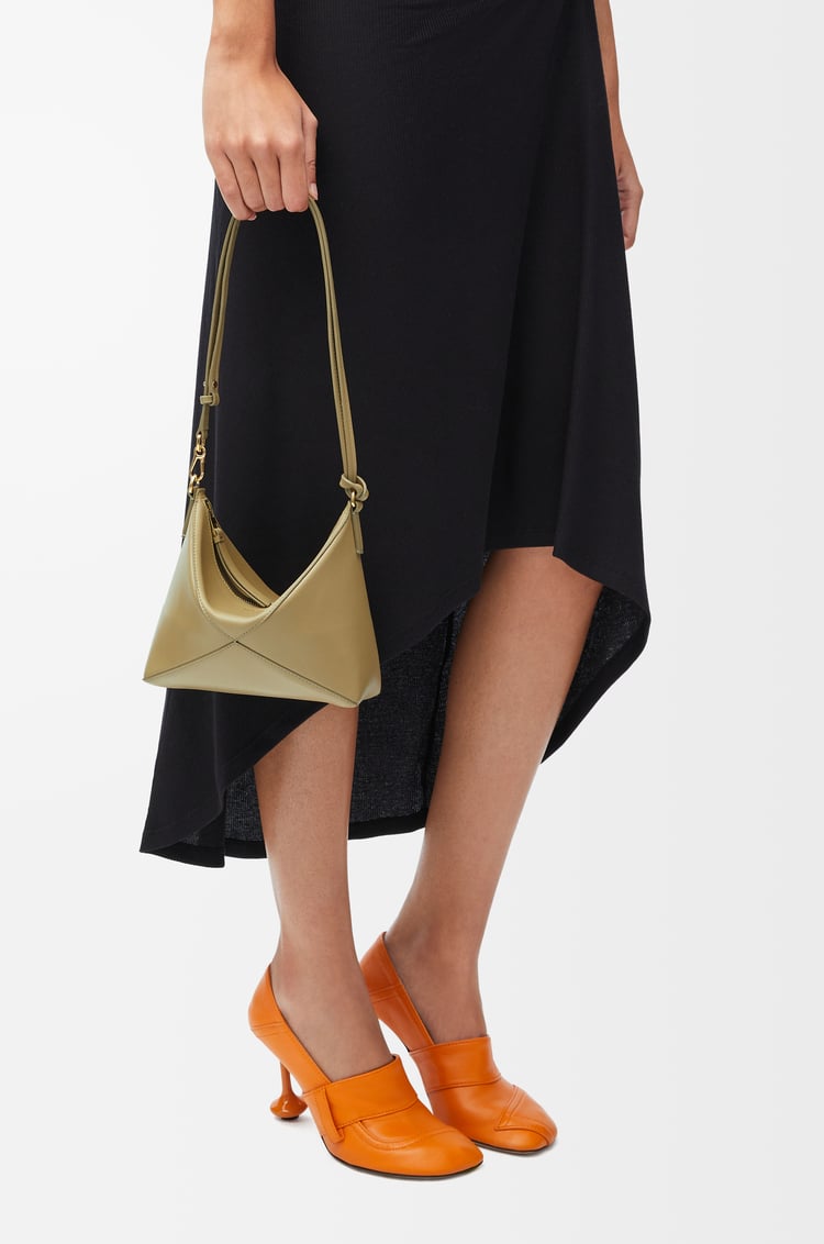 Loewe Puzzle Fold Pouch In Shiny Nappa Calfskin 8 Colours