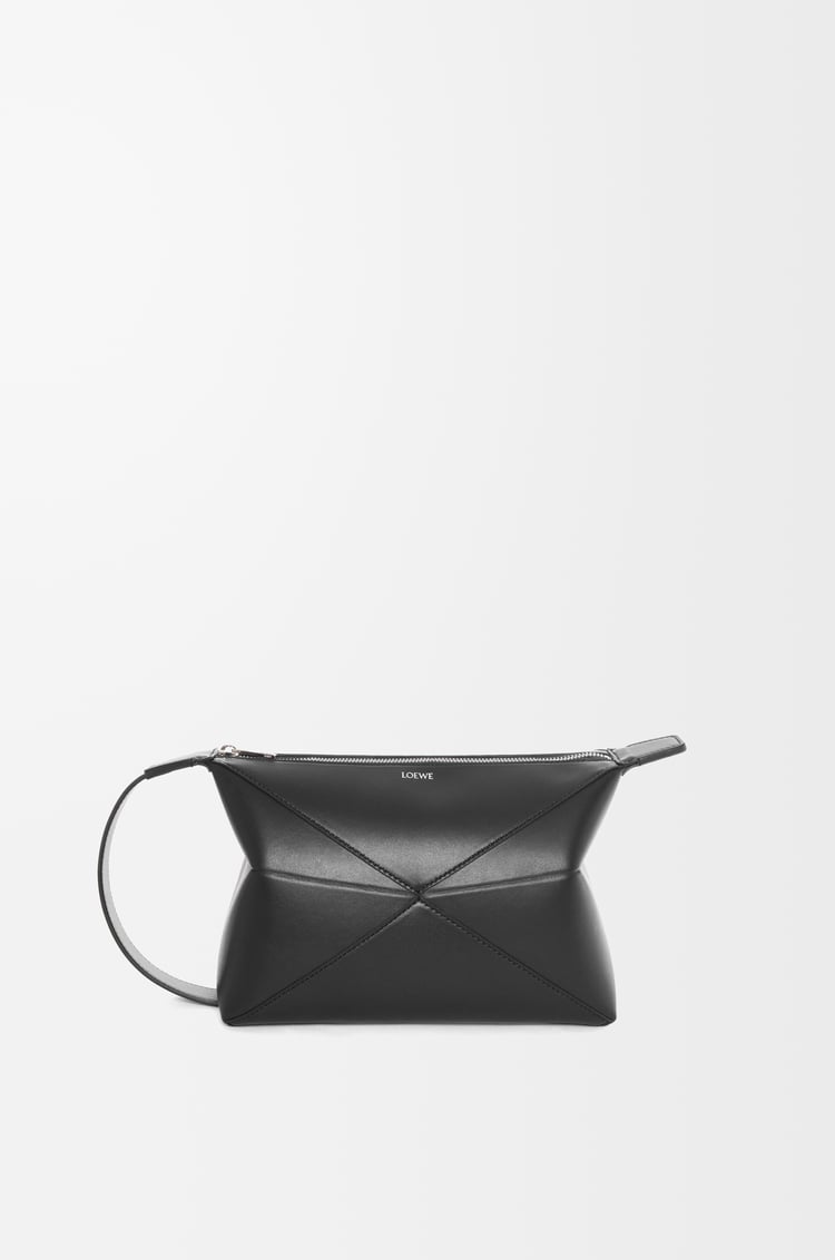 Loewe Puzzle Fold wash bag in shiny calfskin 4 Colours