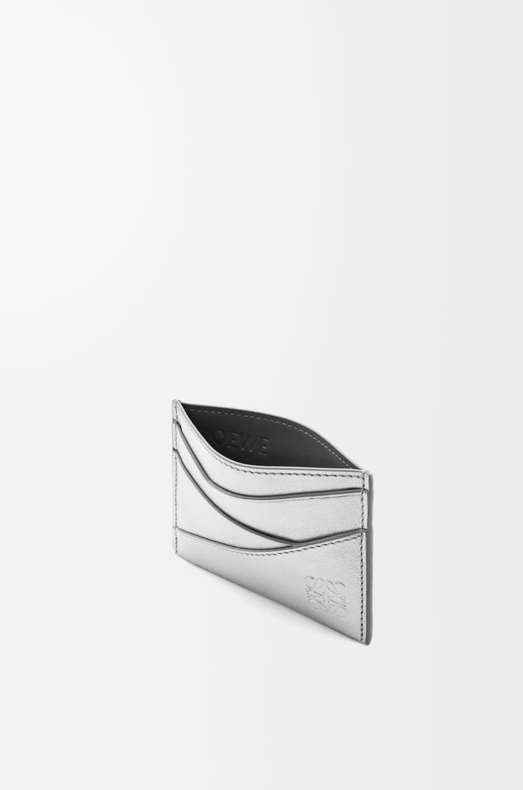 Loewe Puzzle Plain Cardholder In Metallic Calfskin 2 Colours