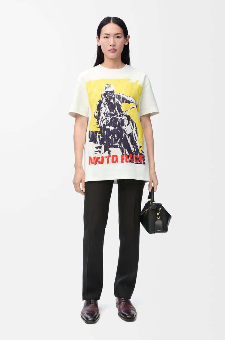 Loewe Relaxed Fit T-shirt In Cotton Blend 1 Colours