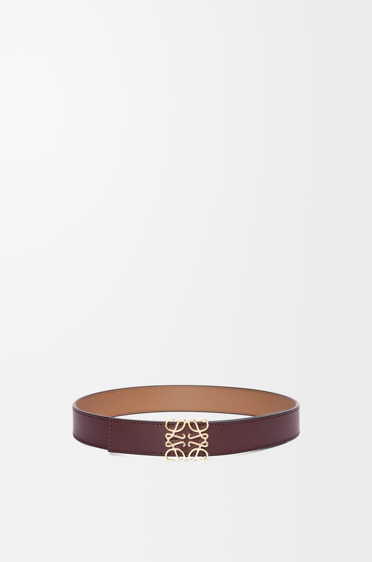Loewe Reversible Anagram belt in smooth calfskin 1 Colours