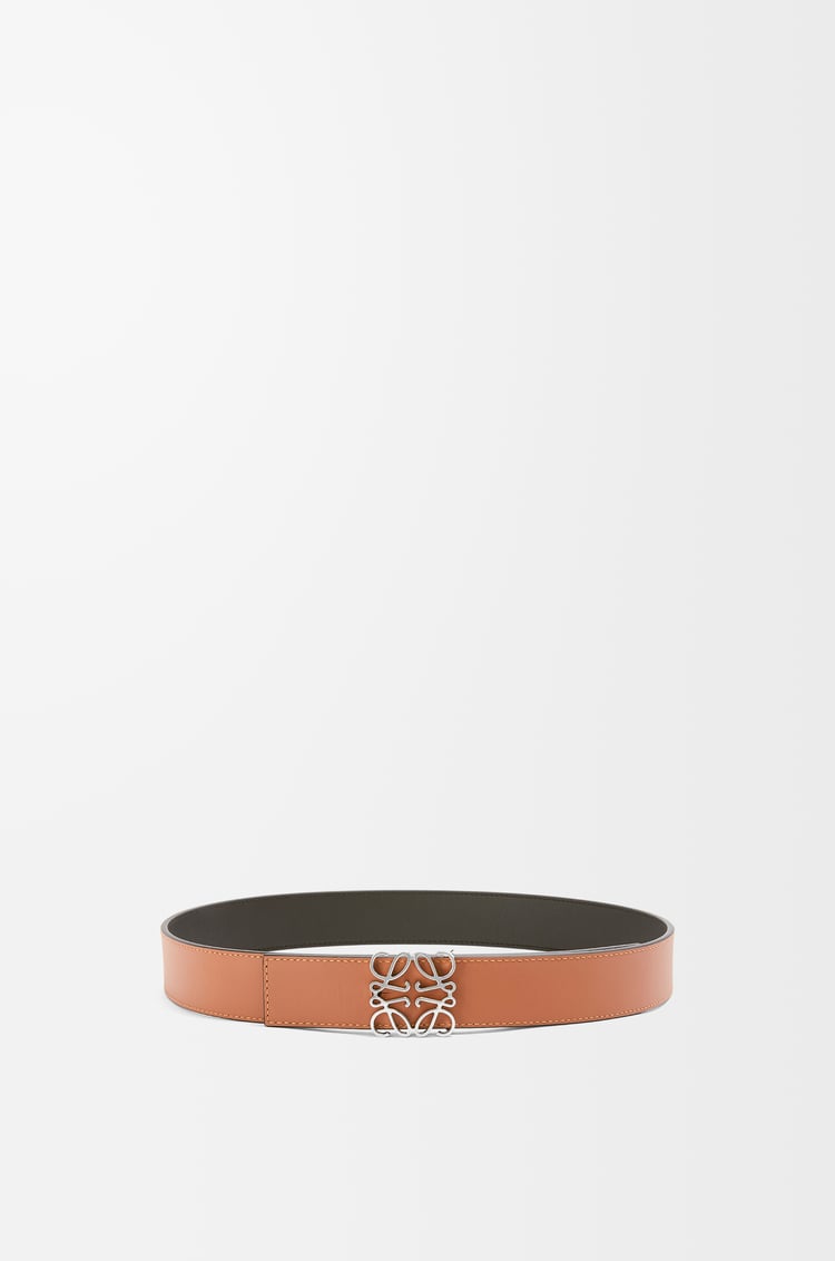 Loewe Reversible Anagram Belt In Smooth Calfskin 2 Colours