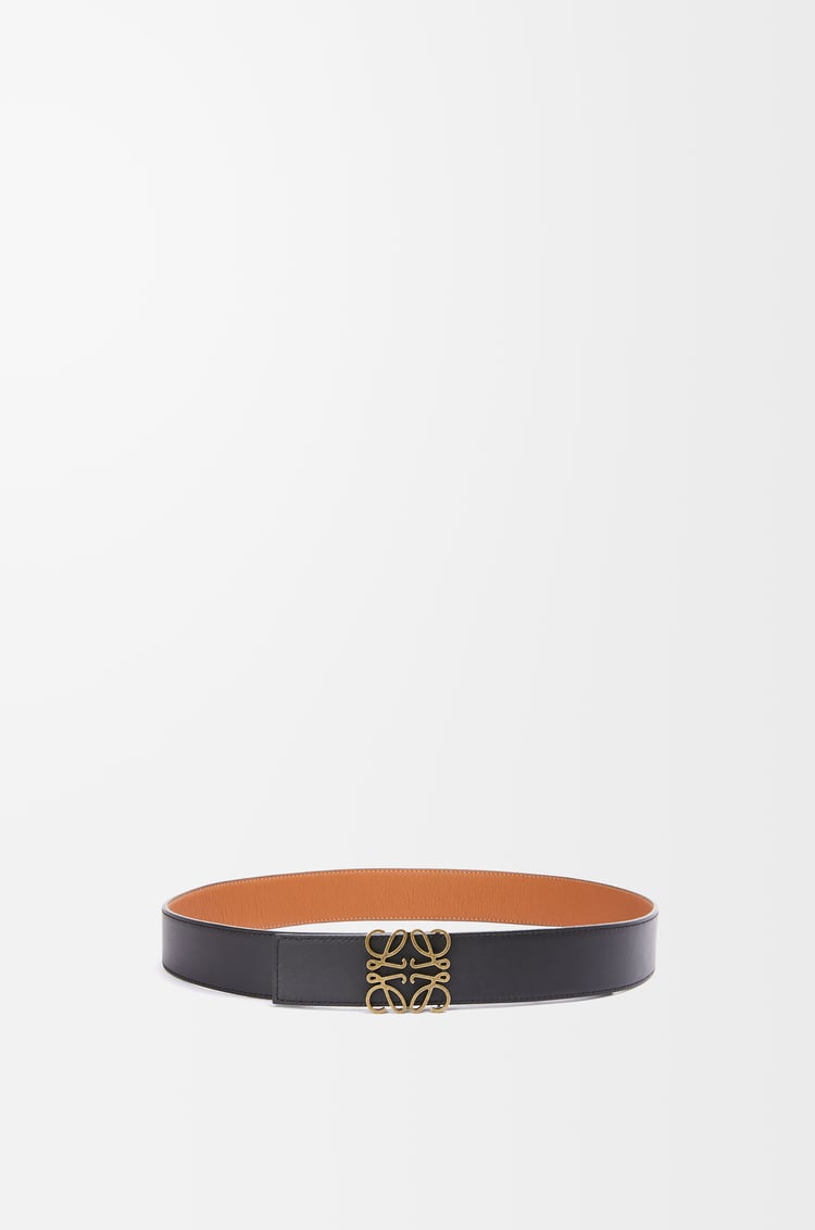 Loewe Reversible Anagram Belt In Soft Grained Calfskin And Smooth Calfskin 3 Colours