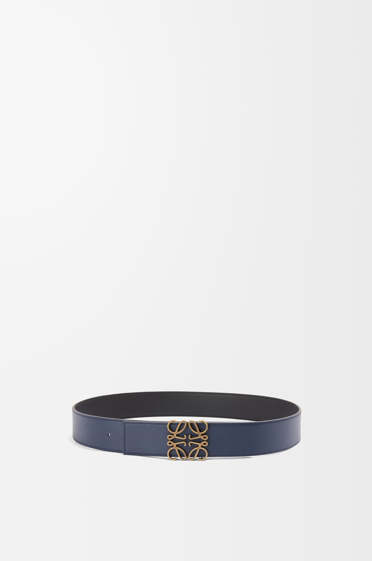 Loewe Reversible Anagram Belt In Soft Grained Calfskin And Smooth Calfskin 3 Colours