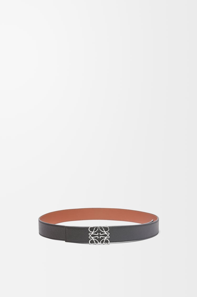Loewe Reversible Anagram belt in soft grained calfskin and smooth calfskin 3 Colours