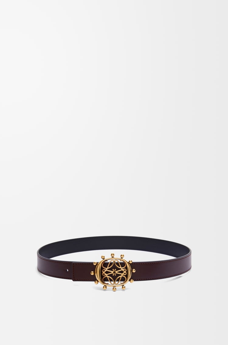 Loewe Reversible Anagram Ellipse belt in smooth calfskin 1 Colours