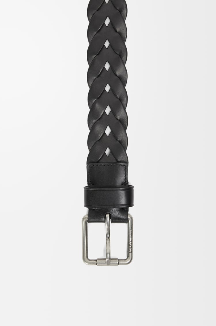 Loewe Roller Curve Woven Belt In Vegetable-tanned Calfskin 1 Colours