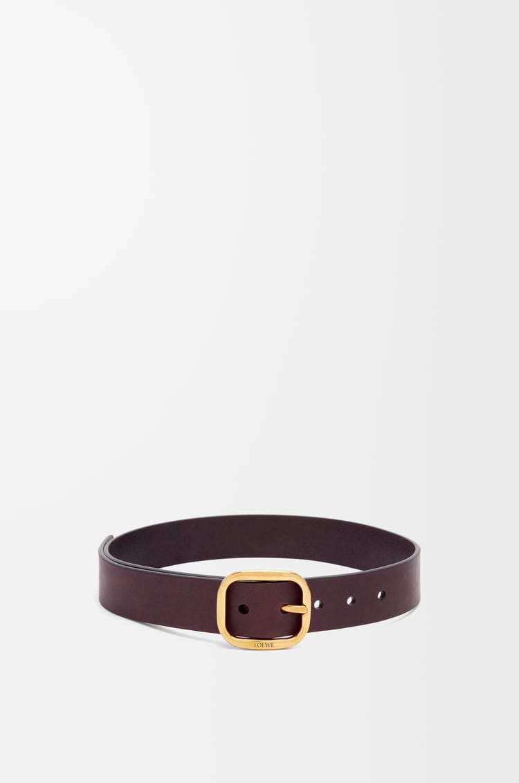 Loewe Rounded soft belt in classic calfskin 3 Colours