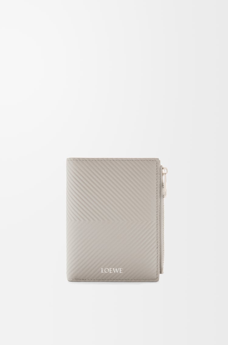 Loewe Slim compact walllet in textured classic calfskin 4 Colours