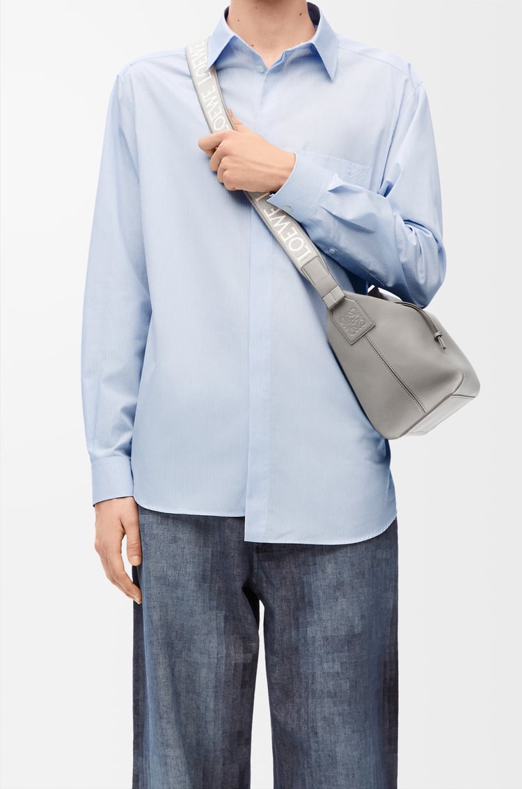 Loewe Small Cubi Crossbody Bag In Supple Smooth Calfskin And Jacquard 6 Colours