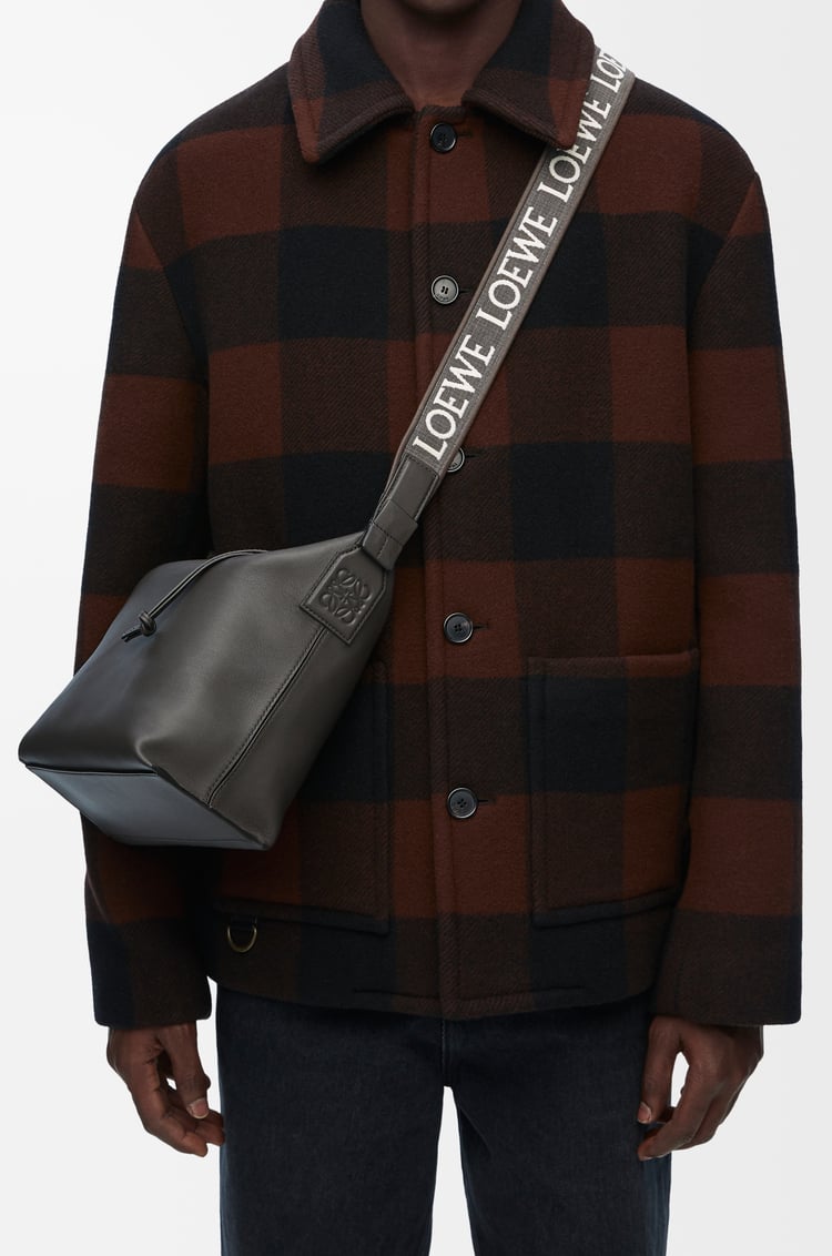 Loewe Small Cubi Crossbody Bag In Supple Smooth Calfskin And Jacquard 1 Colours