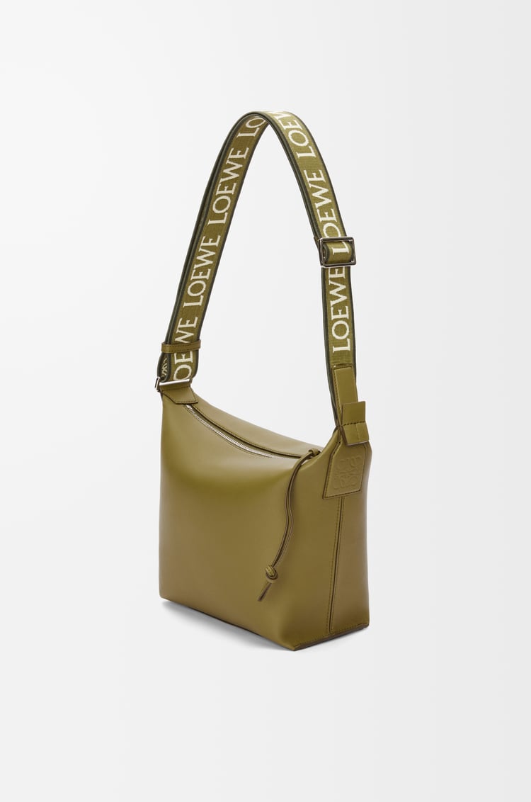 Loewe Small Cubi crossbody bag in supple smooth calfskin and jacquard 6 Colours