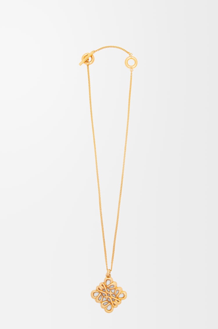 Loewe Small pendant necklace in sterling silver 1 Colours