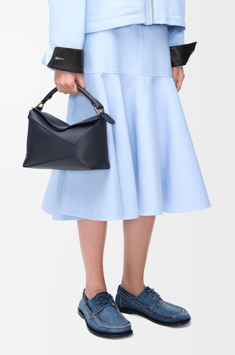 Loewe Small Puzzle Bag In Soft Grained Calfskin 2 Colours