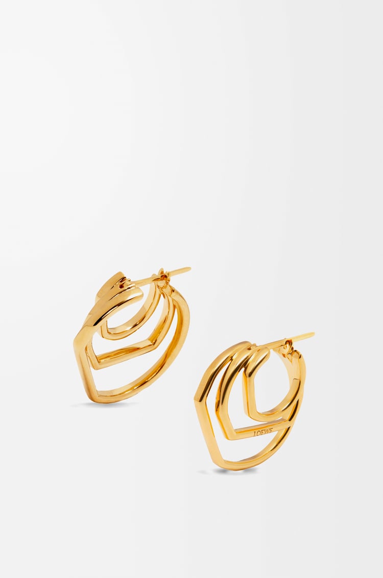 Loewe Stacked hoop earrings in sterling silver 1 Colours