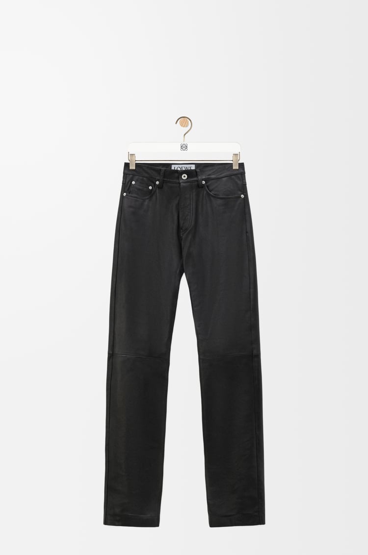Loewe Straight leg trousers in nappa calfskin 1 Colours