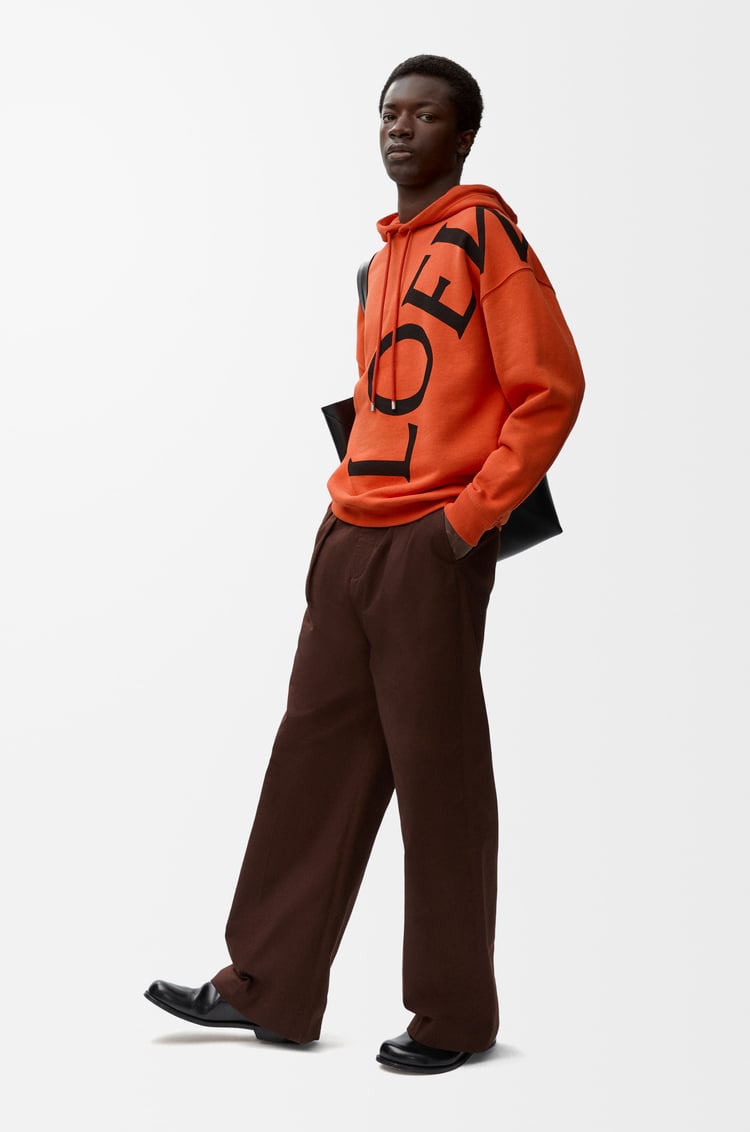 Loewe Sweatshirt à Capuche Décontracté En Coton 3 Colours