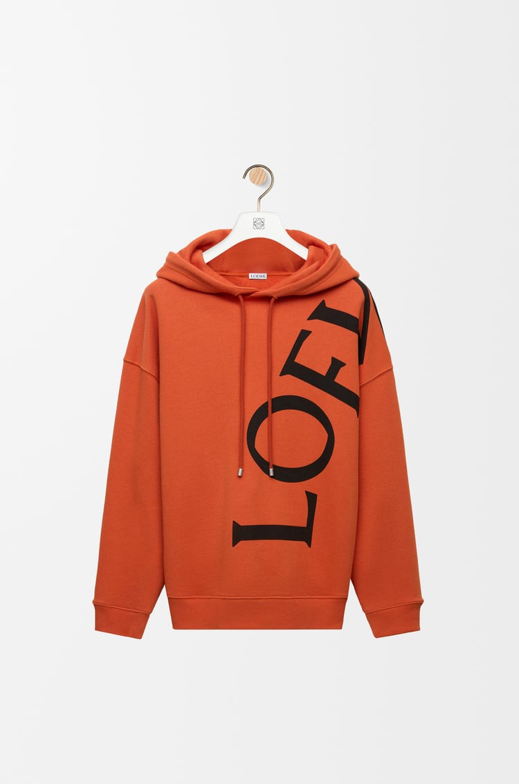 Loewe Sweatshirt à capuche décontracté en coton 3 Colours