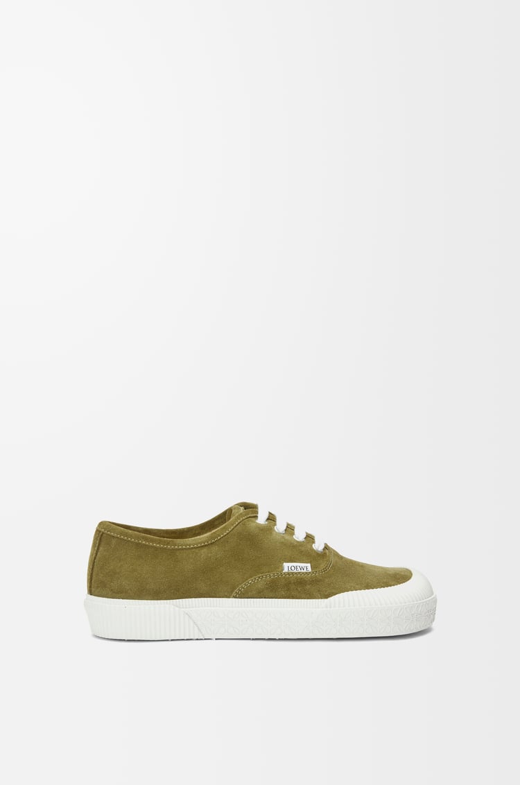 Loewe Terra Vulca lace-up sneaker in suede 3 Colours