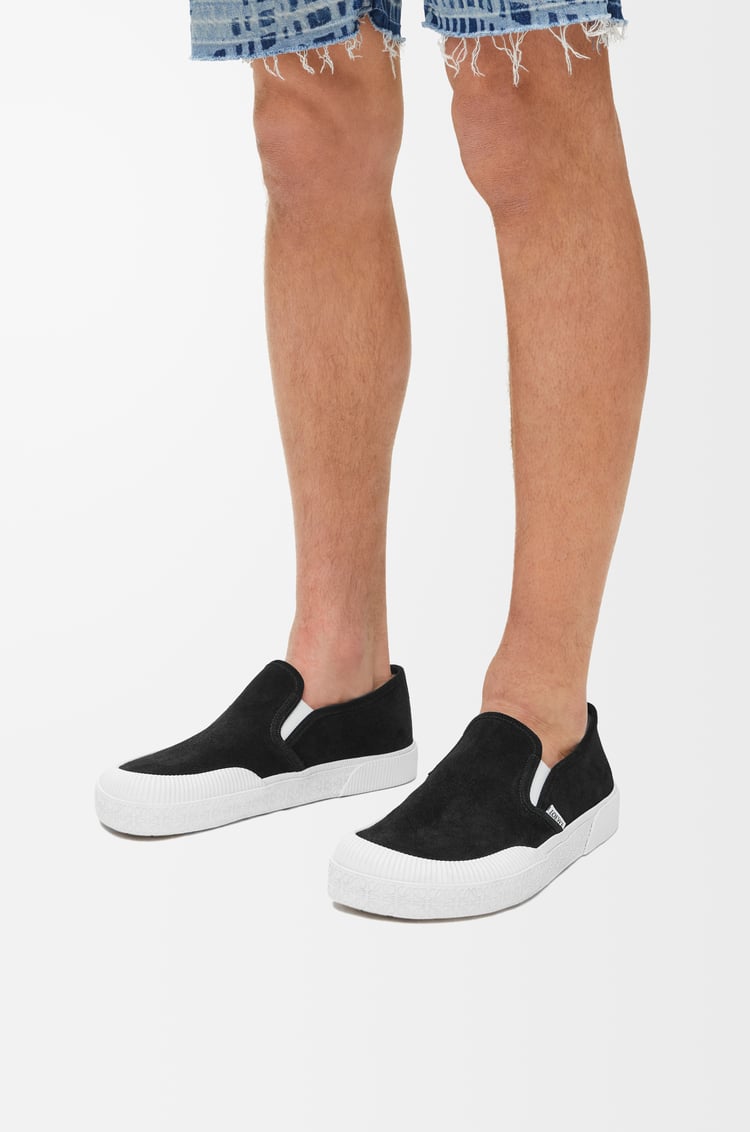 Loewe Terra Vulca Slip-on Sneaker In Suede 1 Colours