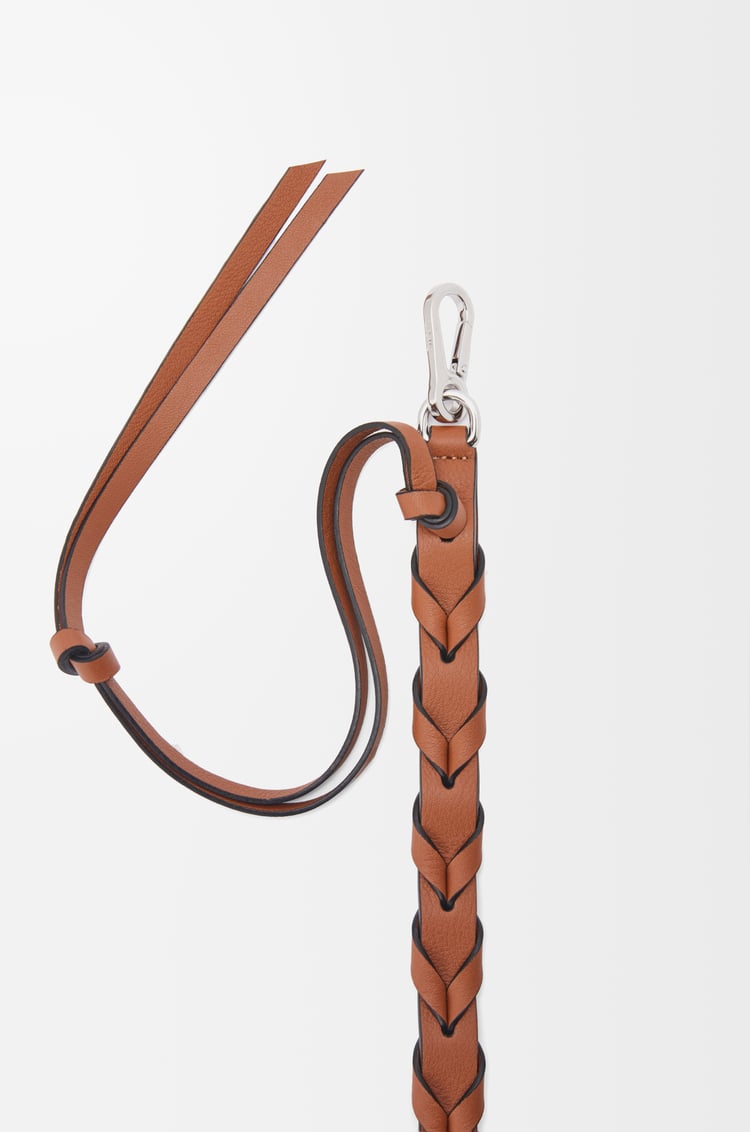 Loewe Thin Braided Strap In Classic Calfskin 4 Colours